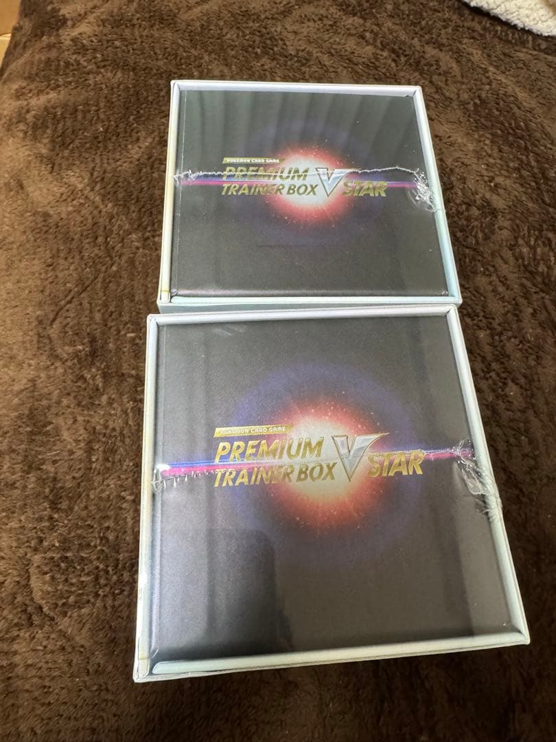 2個セット シュリンク付き ポケモンカードゲーム プレミアムトレーナーボックス