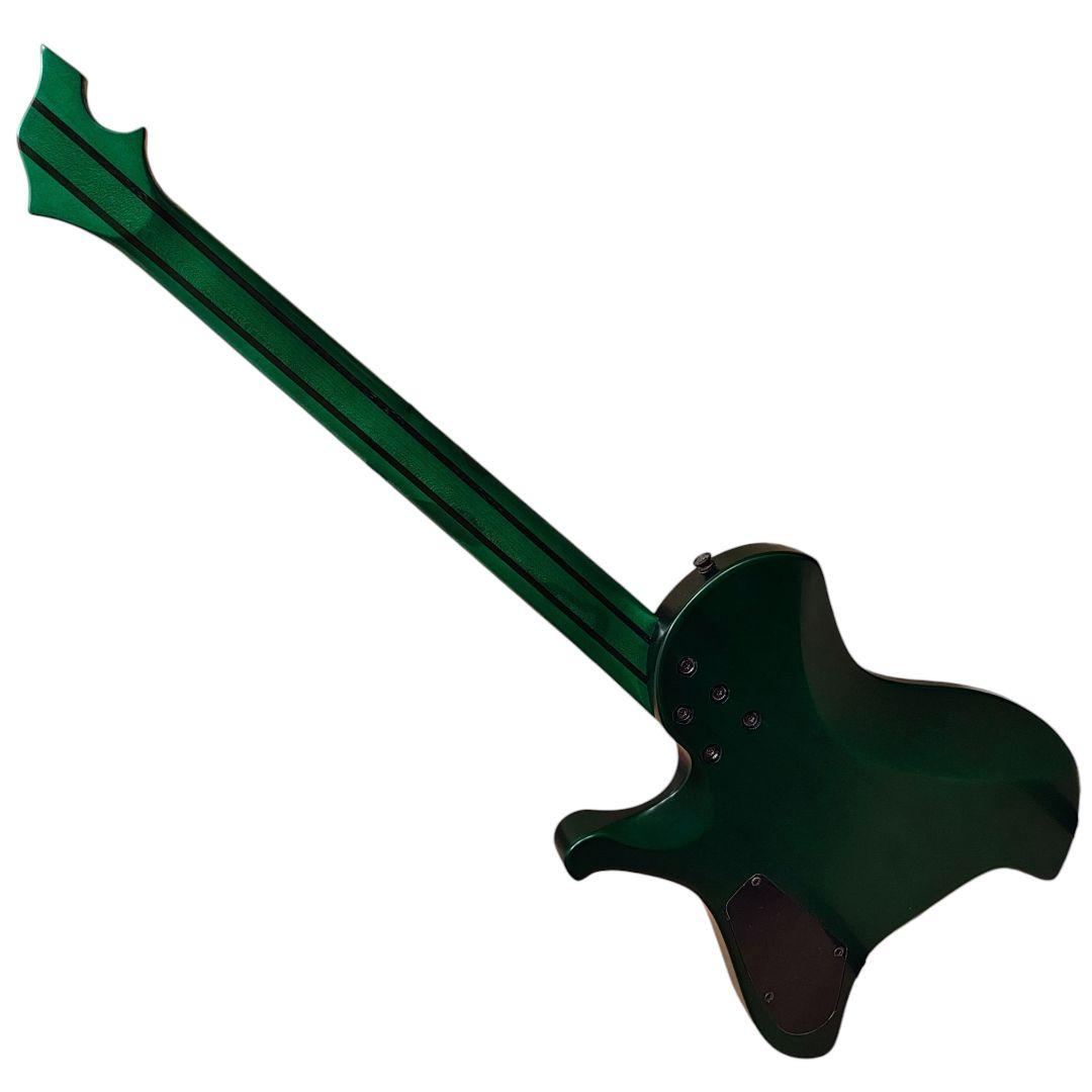 ヘッドレスギター GFC FHL-600FM グリーン エレキ ギター