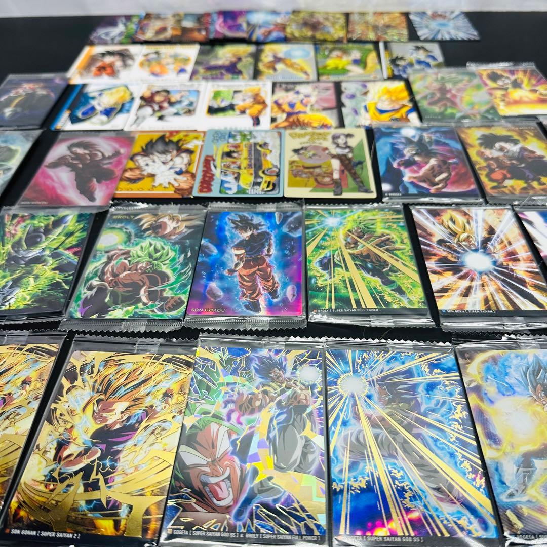 ドラゴンボール　⑥ グミ　プラ　クリア　カード　イタジャガ　未開封　まとめ売り