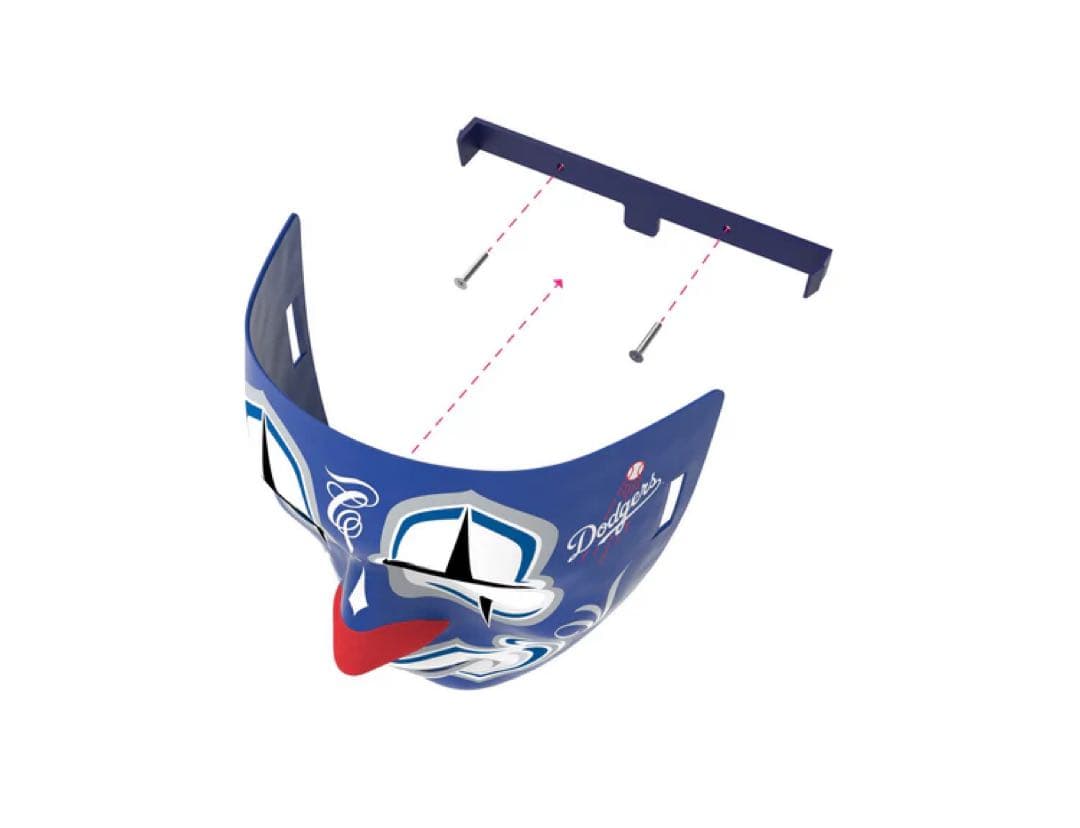 ボ*ズ様 Mr Cartoon MLB CLOWN MASK Dodgers