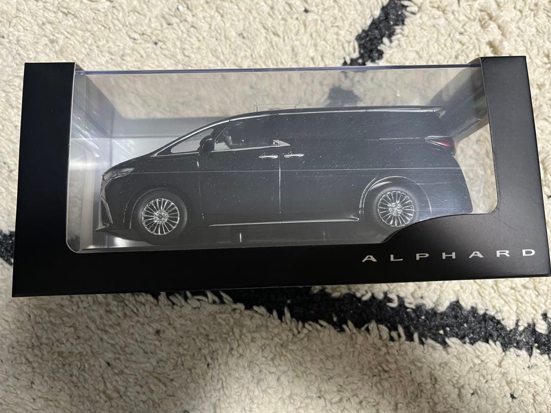 新型アルファード ミニカー202ブラック