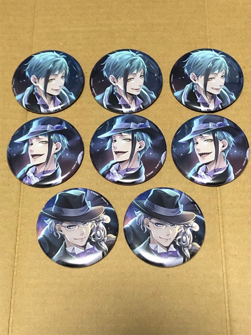 AGF ツイステッドワンダーランド 寮服 缶バッジ