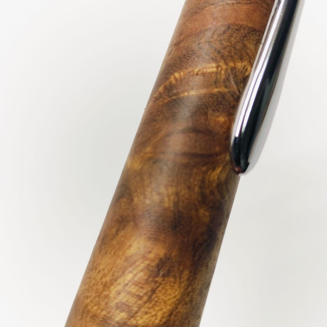 【極上杢】こぶた工房 マーブルウッド(S) シャープペンシル クリップ傷なし