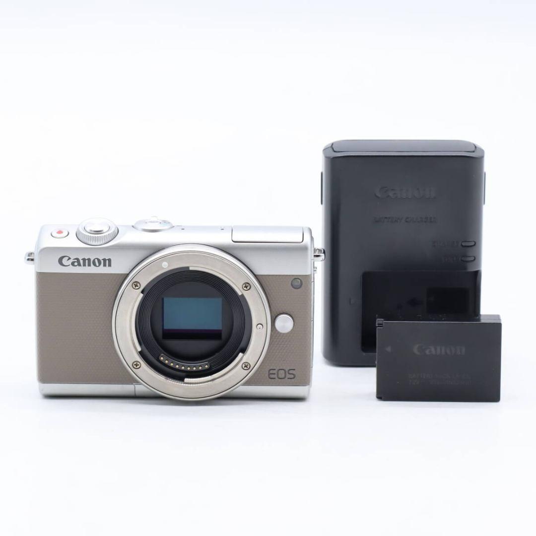 美品 Cannon キャノン EOS M100 ボディ グレー