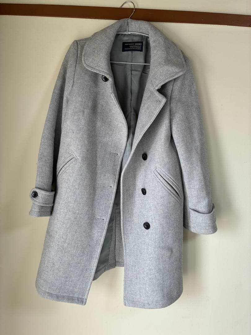 URBAN RESEARCH DOORS グレー チェスターコート