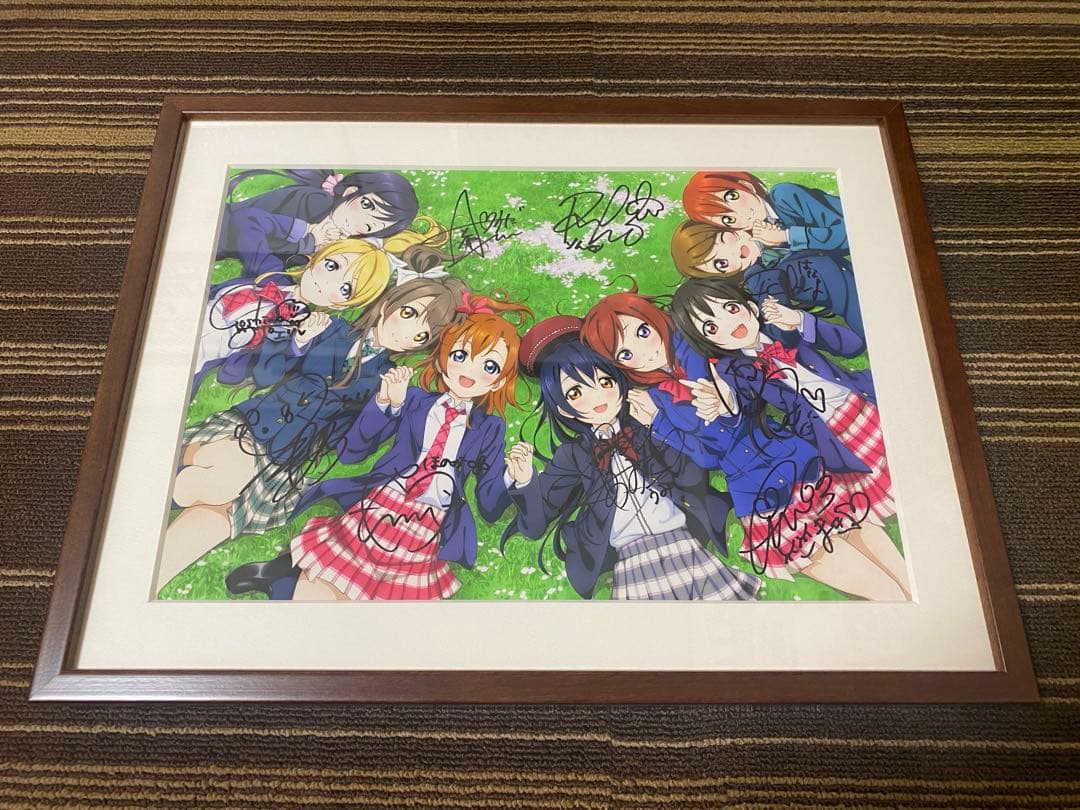 ラブライブ 複製原画　 直筆サイン シリアルナンバー130番台