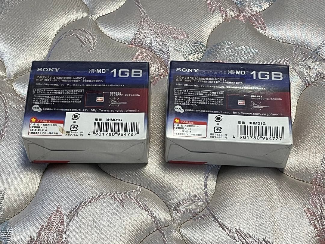 【未開封・未使用品】SONY Hi-MDディスク 1GB 3HMD1G 3パック