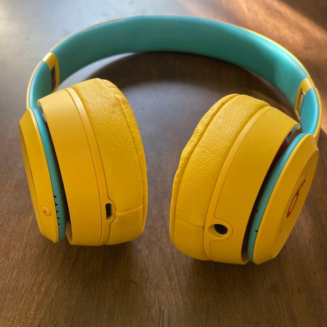 Beats ワイヤレスヘッドホン イエロー/ブルー