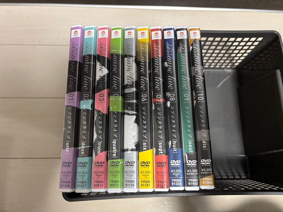 シソンヌライブDVD セット 01-10