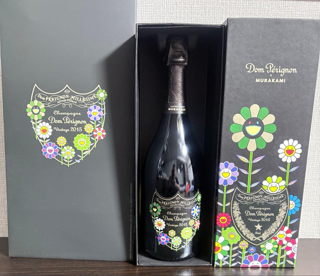 ドン ペリニヨン ヴィンテージ 2015村上隆限定ギフト箱・バッグ付750ml