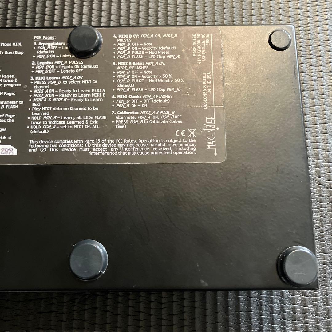 Make Noise 0-Coast モジュラーシンセ　モジュラー 0coast