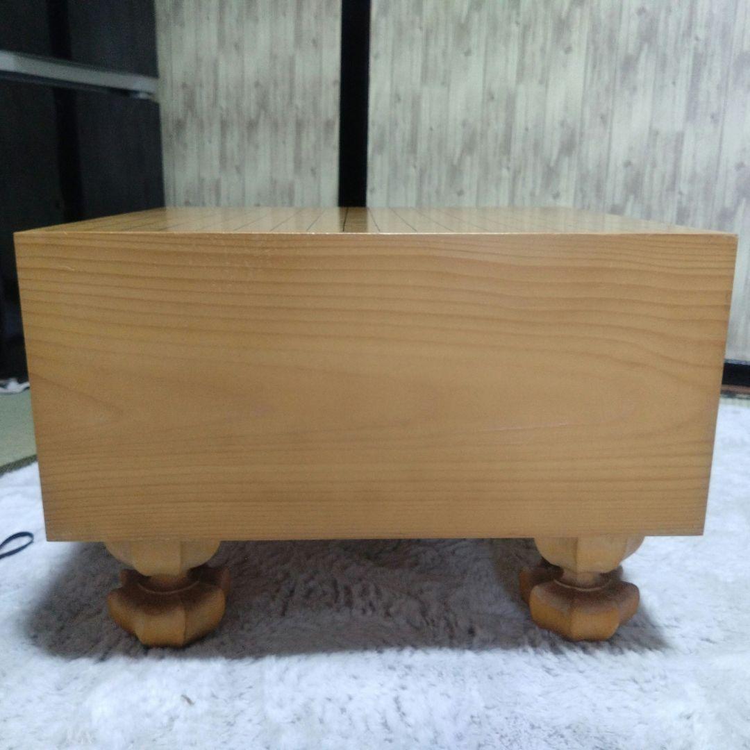 【囲碁】本榧碁盤　7寸　柾目盤