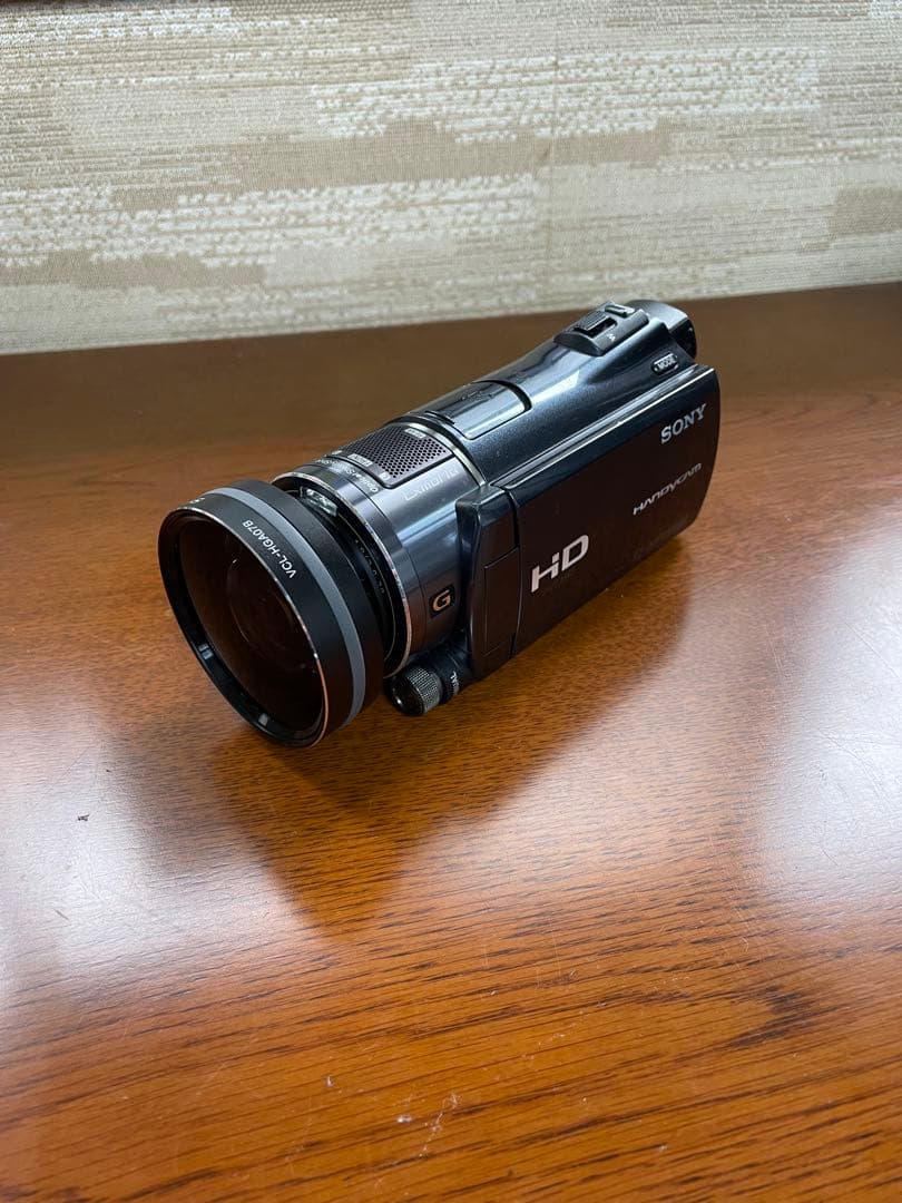 Sony HDR-CX550ｖ　コンバージョンレンズ付