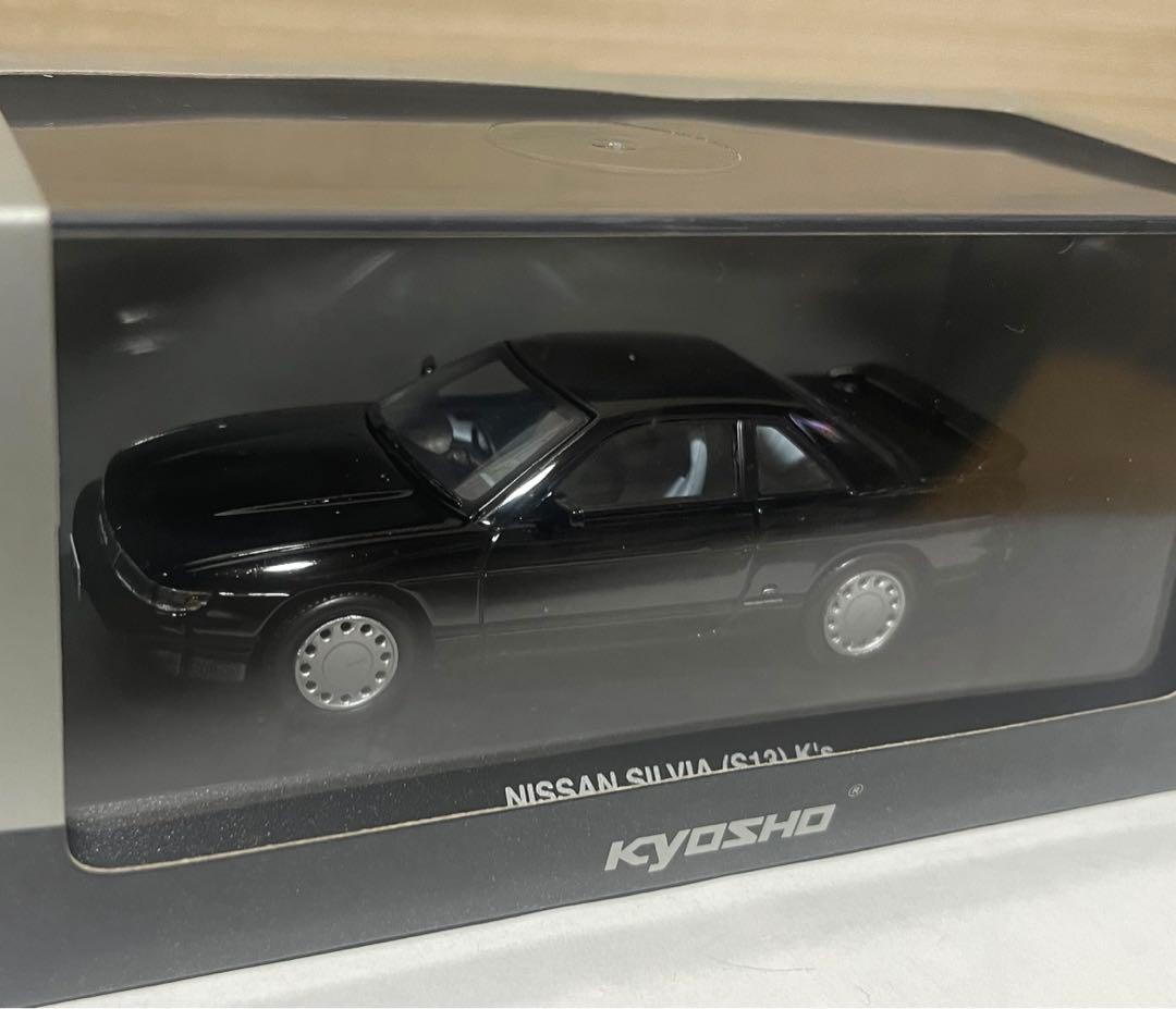 京商 1/43 日産 シルビア S13 K’s スーパーブラック
