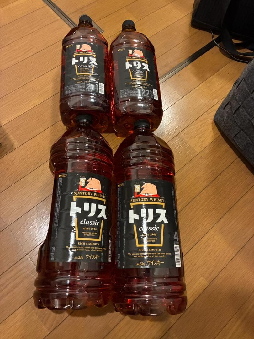 トリス クラシック 4000ml　２本　2700ml　２本　合計４本