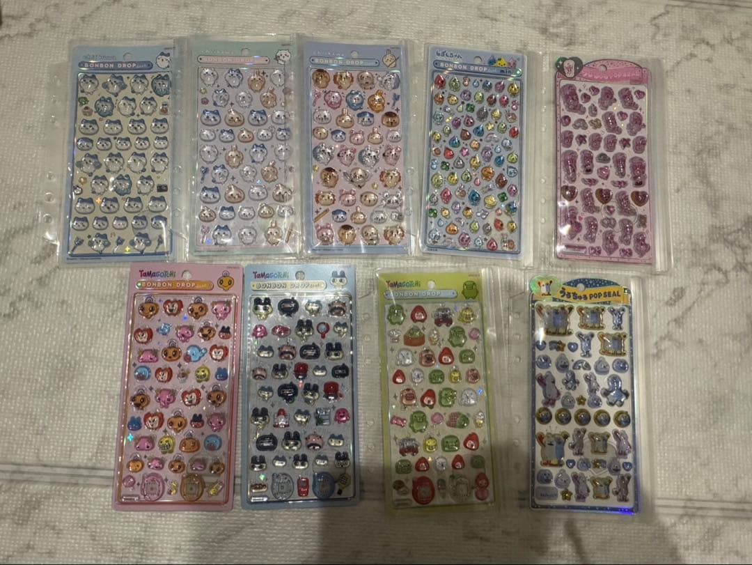 正規品 ボンドロ等シールまとめ売り計65点