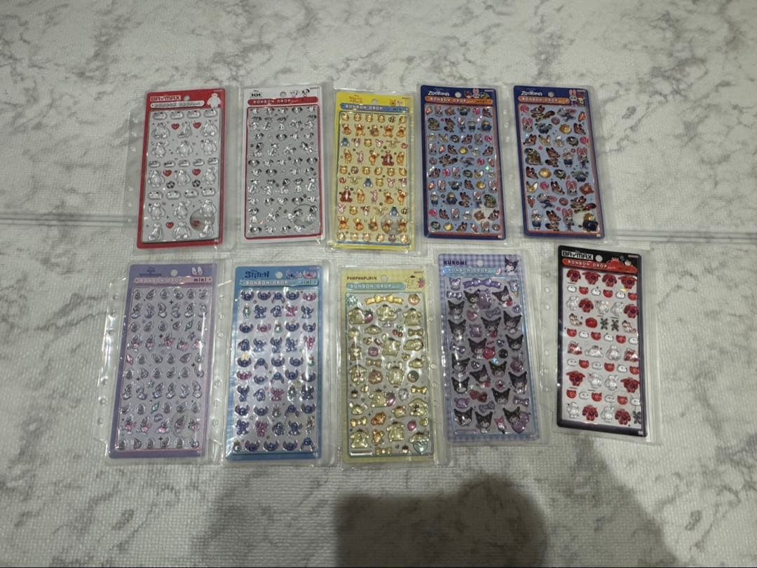 正規品 ボンドロ等シールまとめ売り計65点