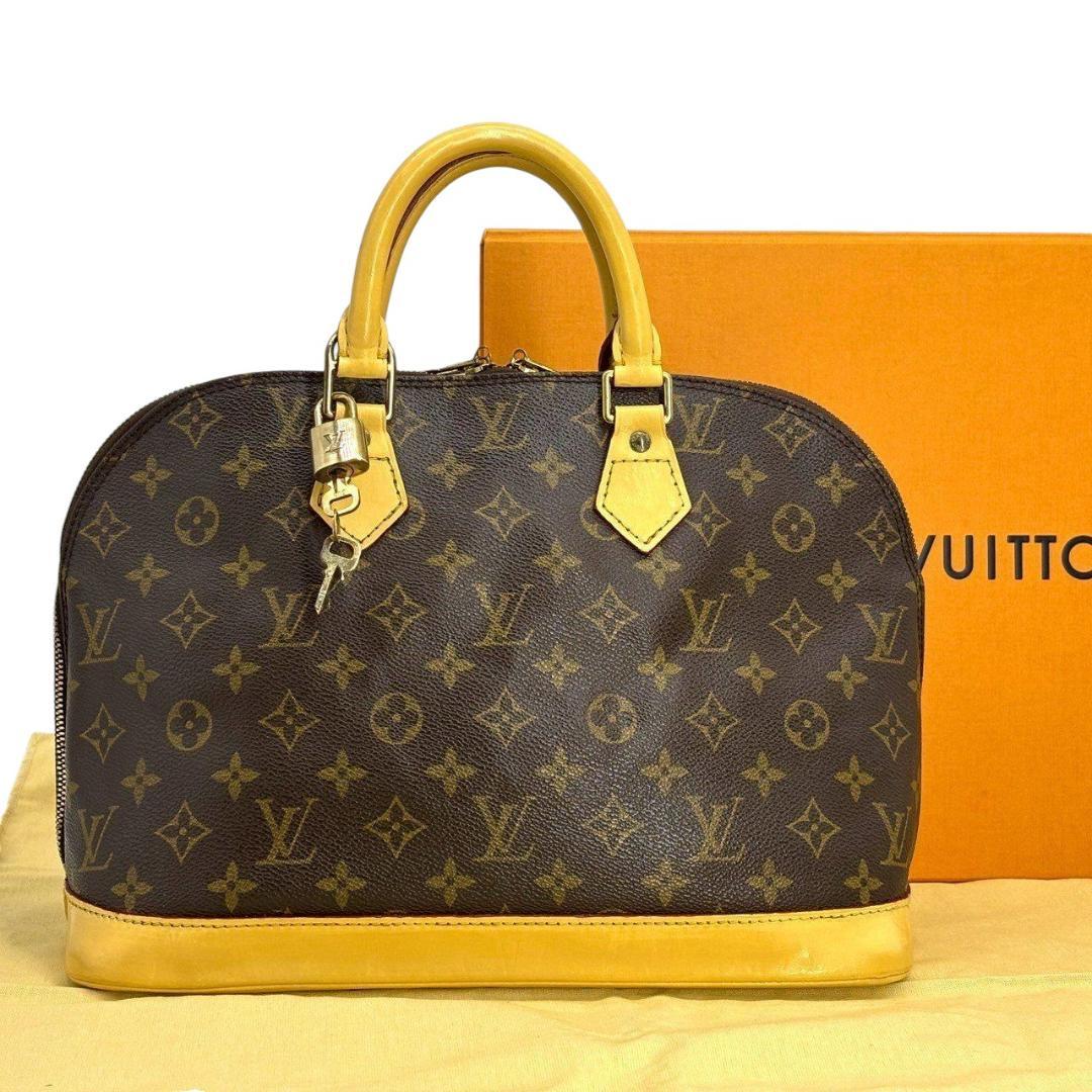 A*S様 良品⭐ ルイヴィトン ハンドバッグ モノグラム アルマPM カデナ付き