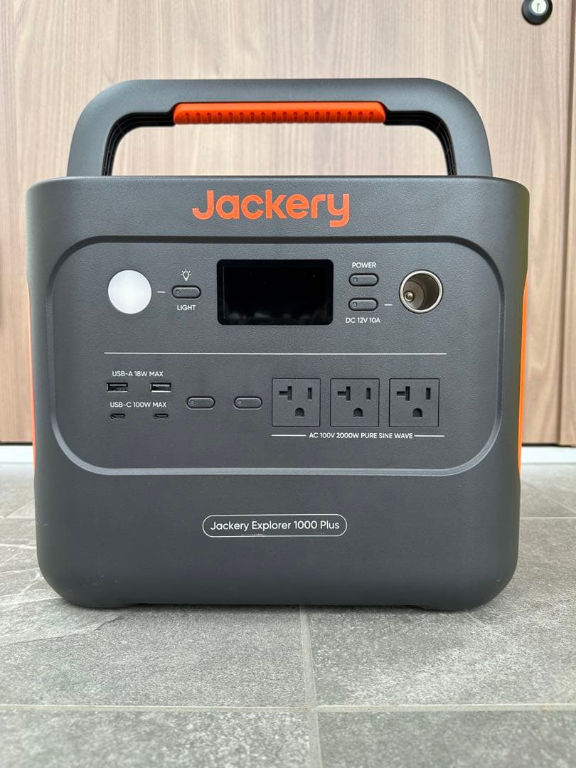 【防災】Jackery Explorer 1000 Plus ポータブル電源
