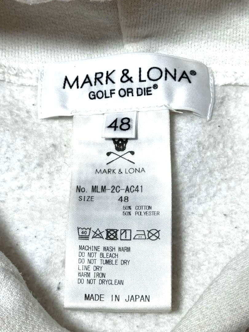 MARK&LONA フーディー　ゴルフウェア 48 大幅値下げ　早い者勝ち