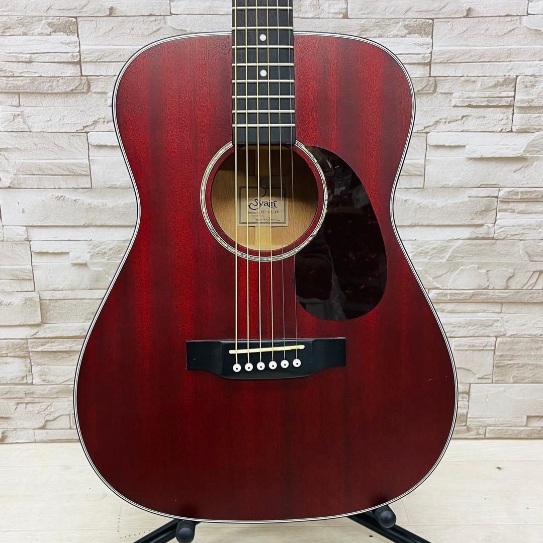 美品 S.yairi アコースティックギター YF-4M/WR ワインレッド