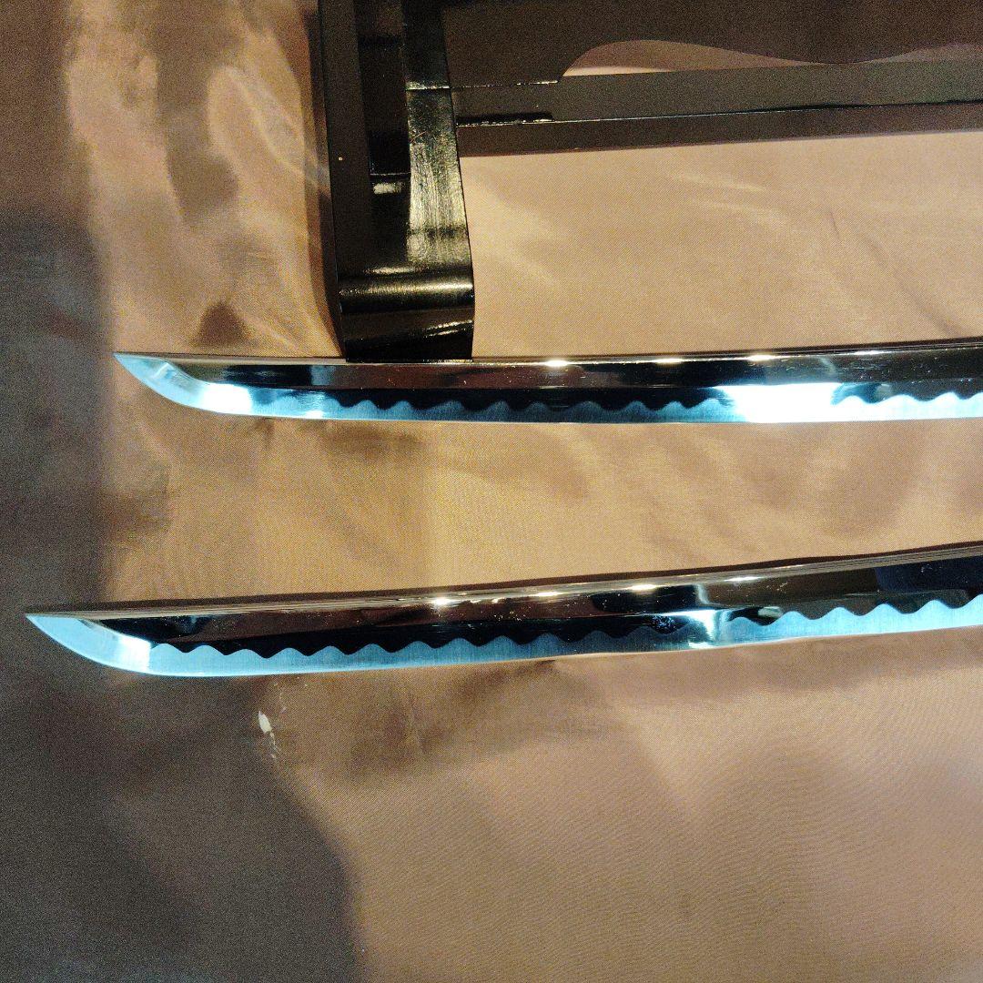 黒赤グラデーション刀2本セット