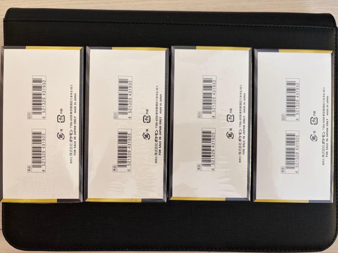 ポケモンカード MEGAドリームex 4box シュリンク付き シュリンクなし