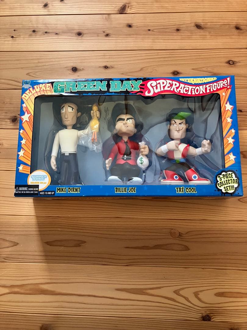GREEN DAYのフィギュア　未開封