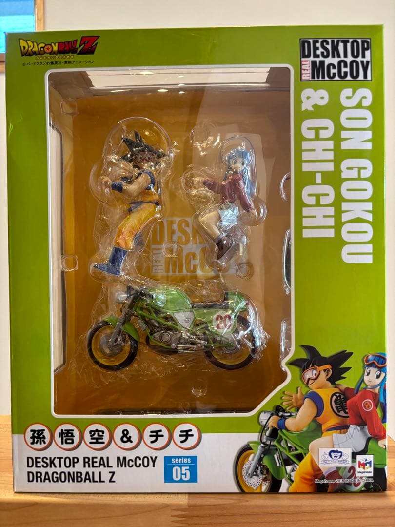 デスクトップリアルマッコイ05 孫悟空&チチ ドラゴンボール　フィギュア