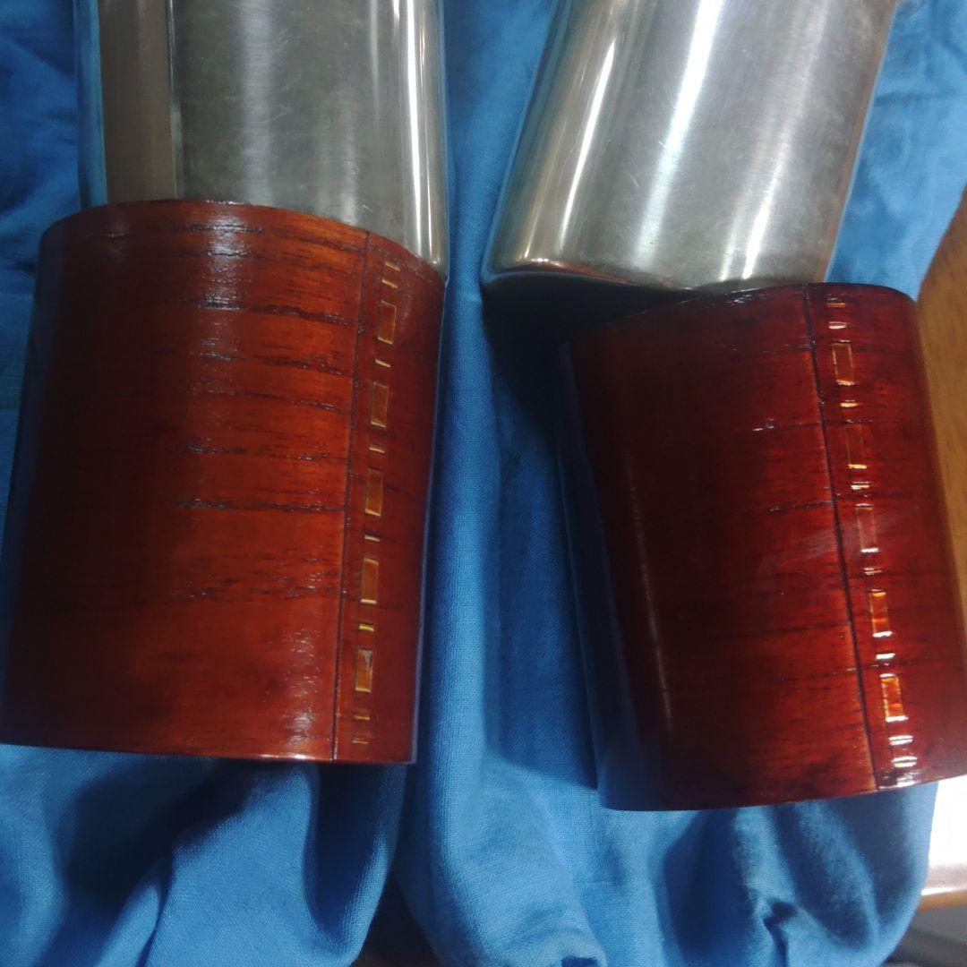 茶道具　中川浄益　南鐐昔形酒次　松毬堂葉毛彫　純銀　遺品整理-sim1