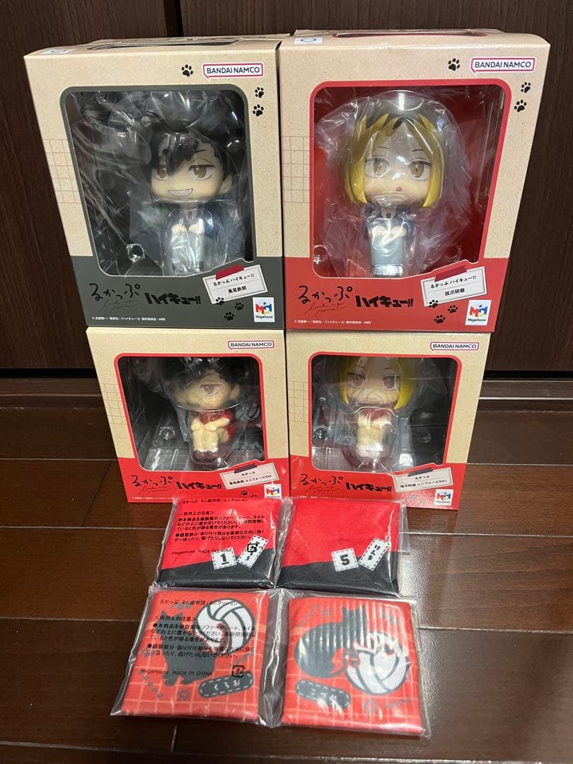 ハイキュー!! るかっぷ 座布団付き黒尾鉄朗 孤爪研磨 制服 ユニフォーム