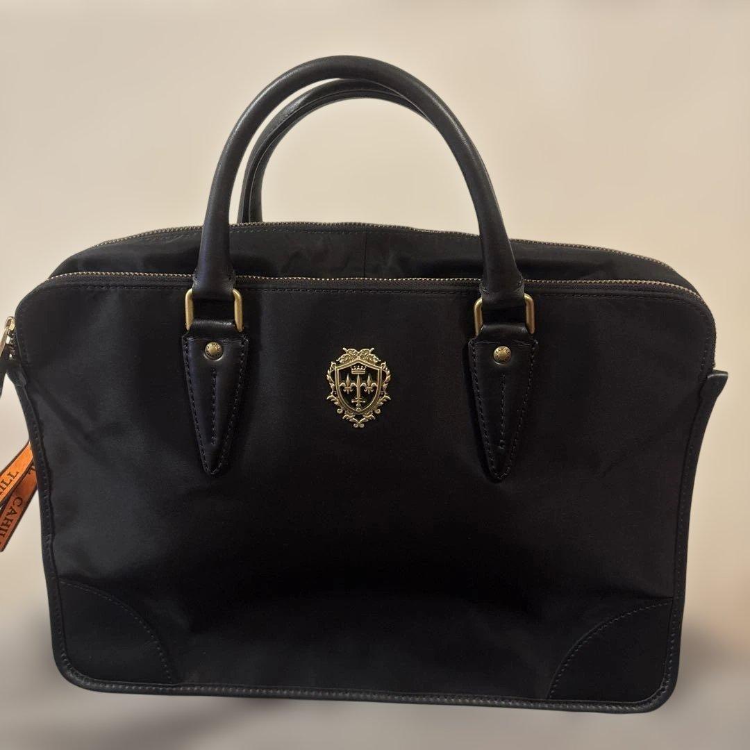 ケーヒルビジネスバッグ 黒 ナイロン レザー 新品未使用