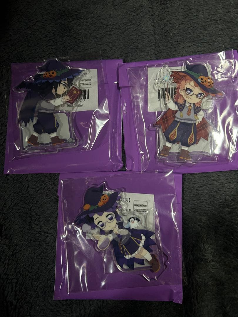 鬼滅の刃 ハロウィン2024 冨岡義勇 錆兎 胡蝶しのぶ アクリルスタンド