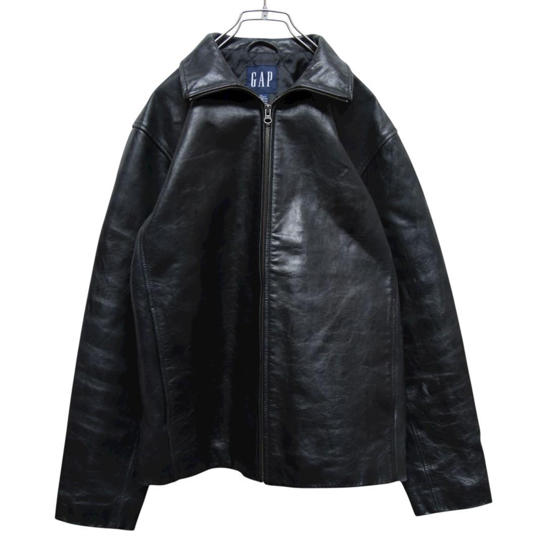 old gap レザージャケット　ギャップ　90s Mサイズ