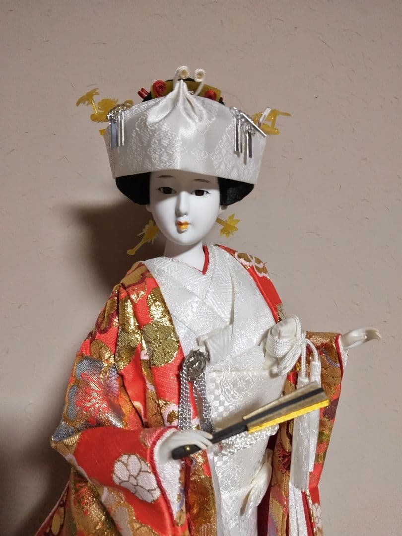 日本人形 尾山人形 寿 寿喜代作 花嫁人形