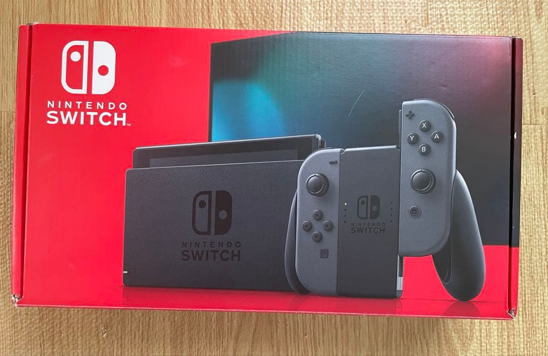 【美品】Nintendo Switch グレー本体セット