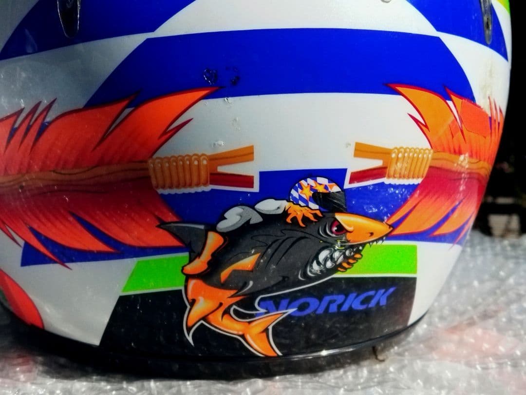 SHOEI ノリック　レプリカ　ミラーシールド