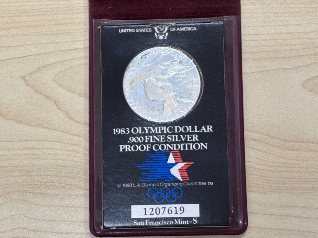 【美品】⭐️1983年 アメリカ ロサンゼルス オリンピック 記念メダル