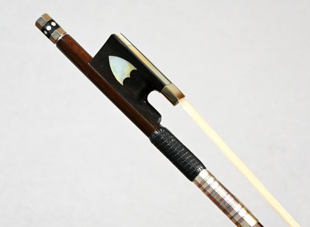 ●弓 Brazilwood Shield inlay Silver 4/4