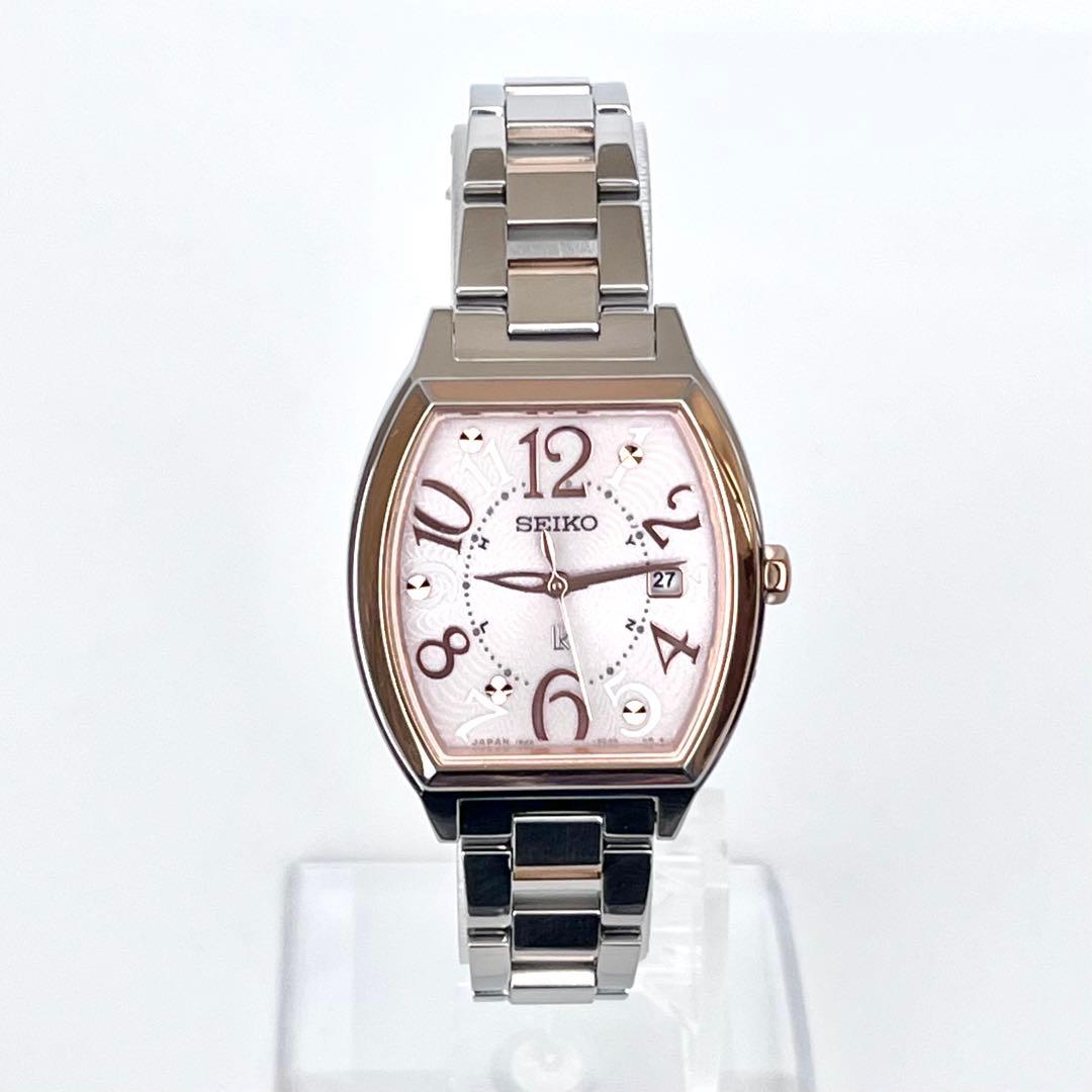 セイコー SEIKO ルキア レディース 腕時計 稼働 電波ソーラー s2088