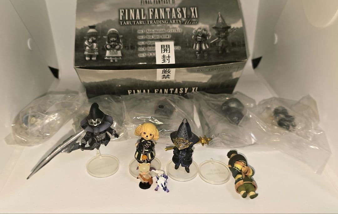 9体セット　ファイルファンタジー11 タルタル トレーディングアーツ　フィギュア