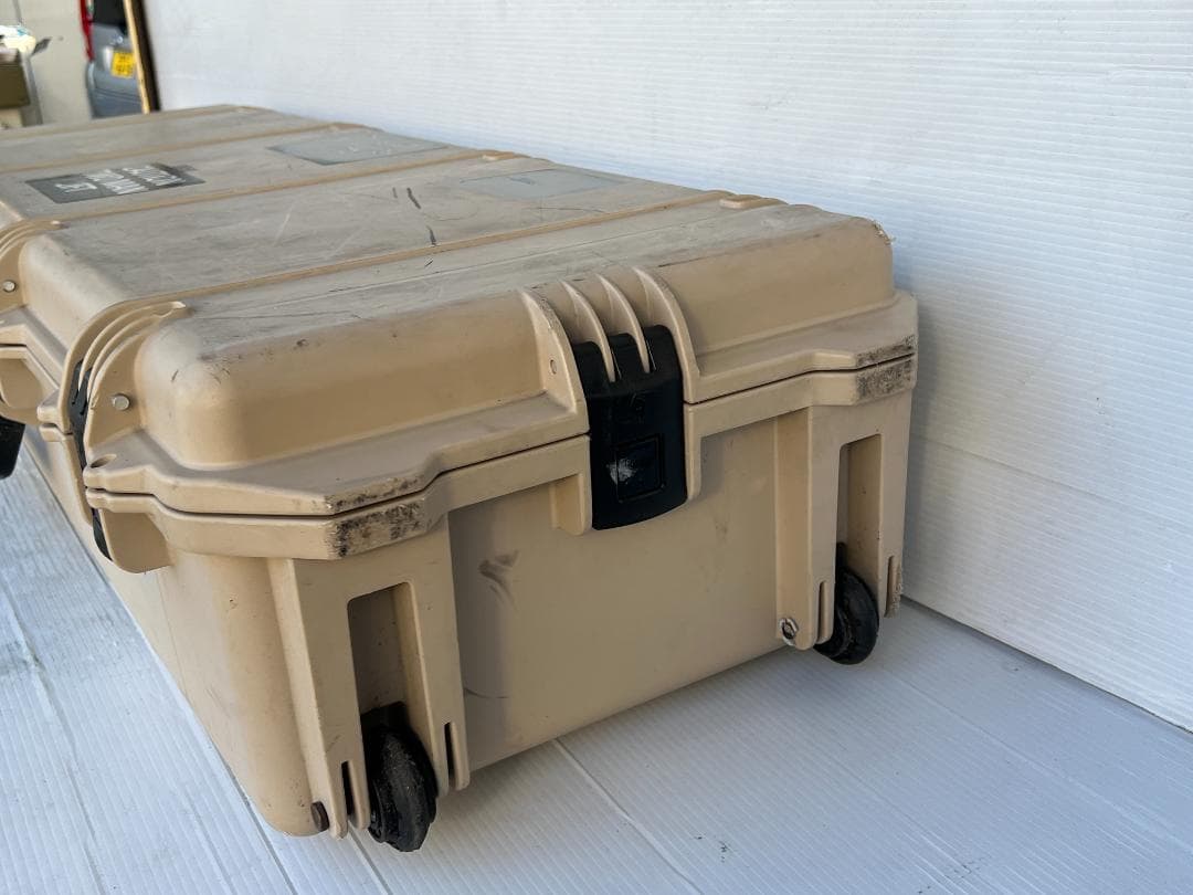 ②本物米軍ライフルケース ペリカン ミリタリー 外寸W120×D42×H23cm