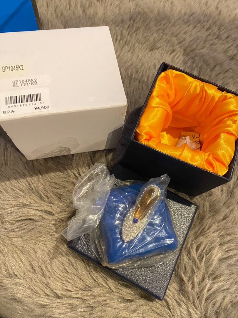 Disneyディズニー ガラスの靴 スワロフスキー