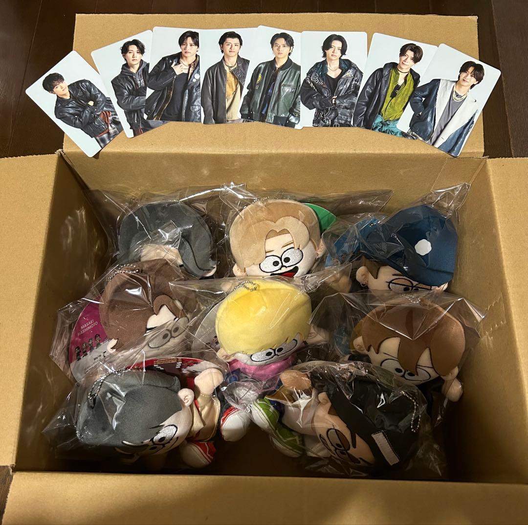 新品 timeleszぬいぐるみ 8体セット ぬい コンプ全員8人 トレカ