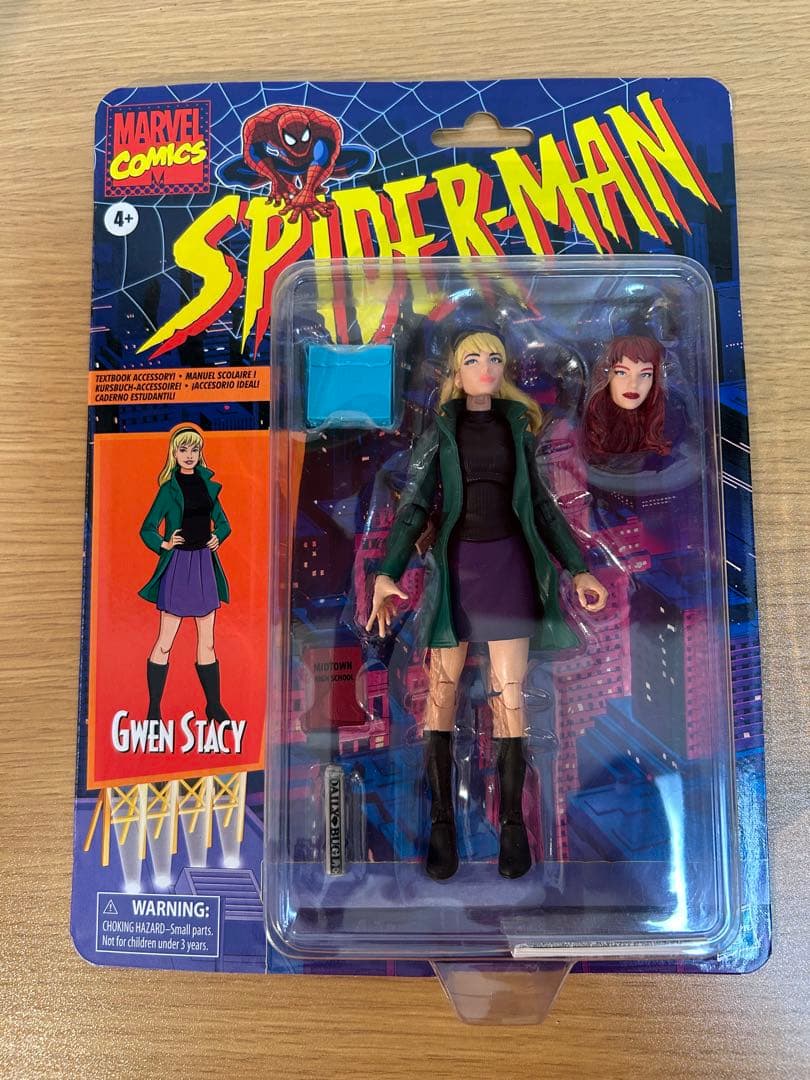 マーベルレジェンド　レトロパッケージ　グウェン　ステイシー