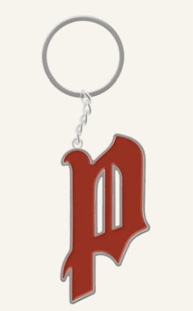 ミュージシャン POINTLESS JOURNEYLOGO KEY CHAIN RED