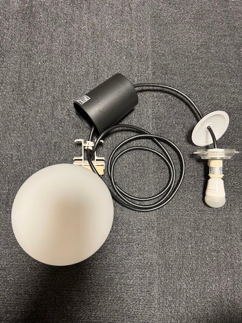 無印良品　ペンダントライト丸　S　MJ-PM15A-BK