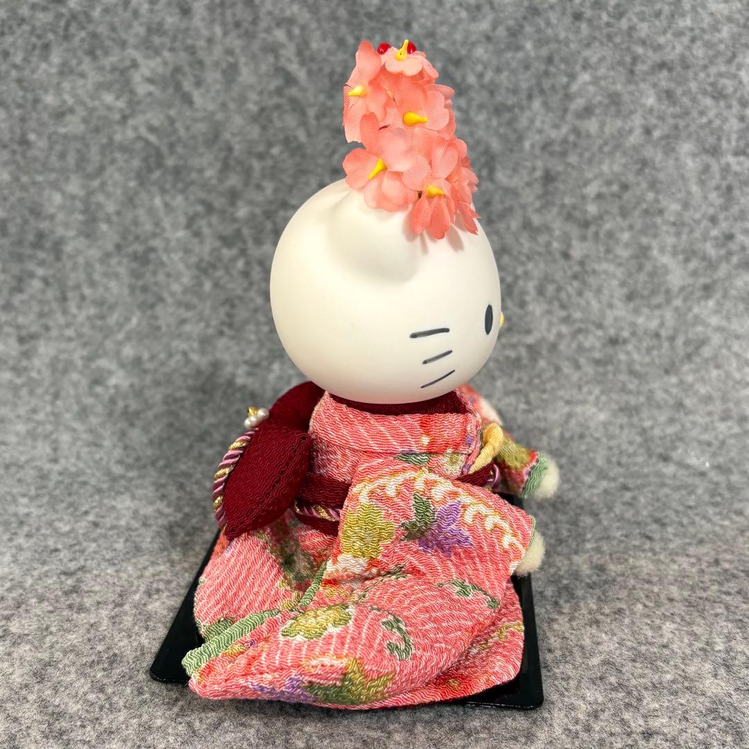 ハローキティ 陶器 ドール 着物 桜