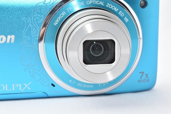 ニコン nikon coolpix S3500 ブルー