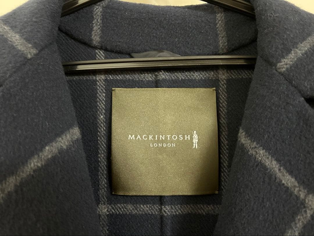 マッキントッシュ　ロンドン　チェスターコート　ウール　38